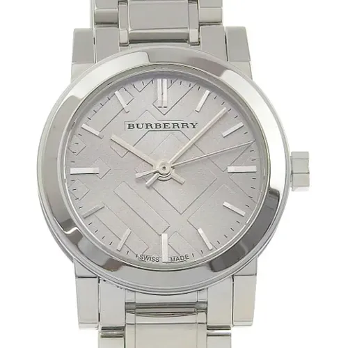 Pre-owned Watches, female, , Size: ONE SIZE Pre-owned Metal watches - Burberry Vintage - Modalova