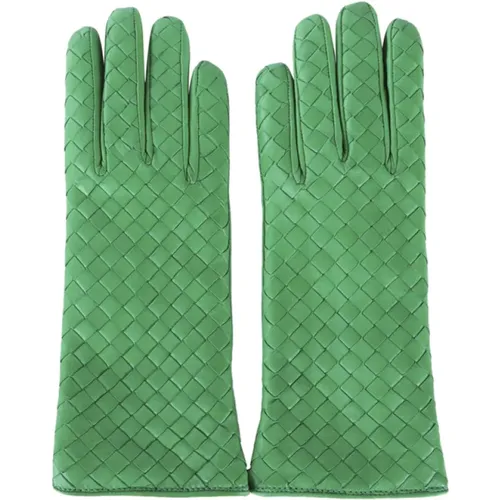 Gloves , female, Sizes: 7 1/2 IN - Bottega Veneta - Modalova