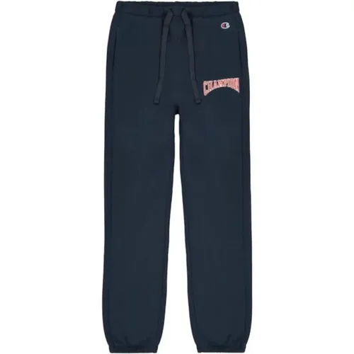 Sweatpants, female, , Size: XS Navy Elastic Cuff Jogger Pants - Champion - Modalova