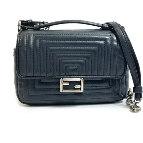 Pre-owned Cross Body Bags, female, , Size: ONE SIZE Pre-owned Leather fendi-bags - Fendi Vintage - Modalova