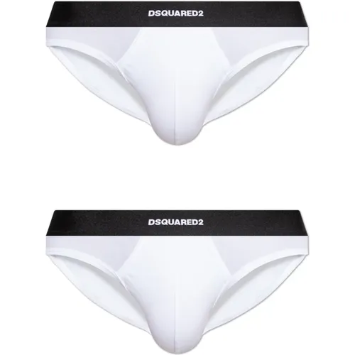 Bottoms, male, , Size: S Two-pack briefs - Dsquared2 - Modalova