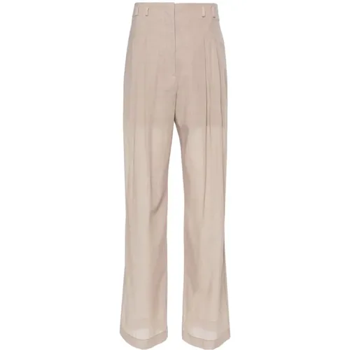 Grey Trousers Pantalone , female, Sizes: XS - Philosophy di Lorenzo Serafini - Modalova