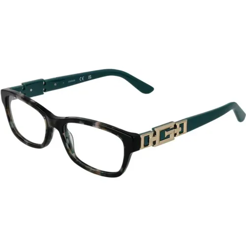 Glasses, female, , Size: ONE SIZE Rectangle Optical Frames - Guess - Modalova