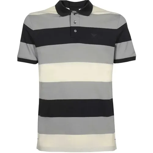 Cotton Polo Shirt - Art. 3L1Fay 1Jtkz , male, Sizes: S - Emporio Armani - Modalova