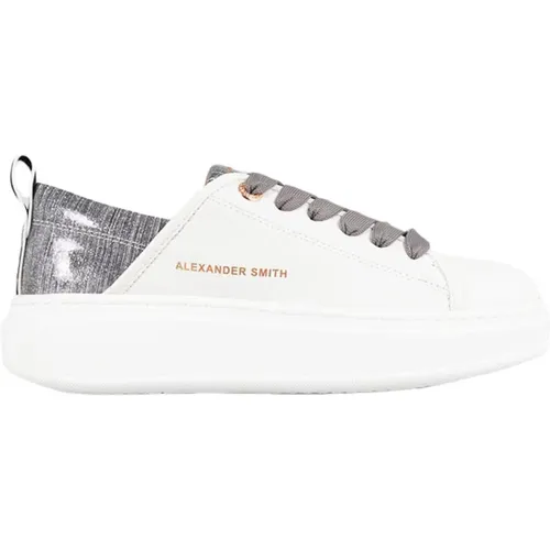 Vegan Sneakers Grigio Aw24 , Damen, Größe: 37 EU - Alexander Smith - Modalova