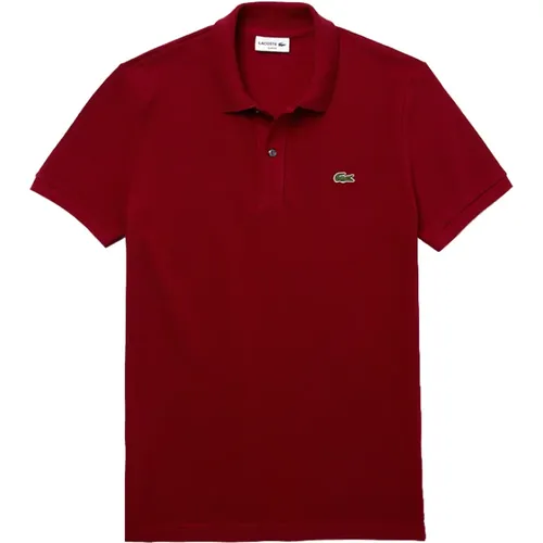 Rotes Urban Polo Shirt , Herren, Größe: L - Lacoste - Modalova