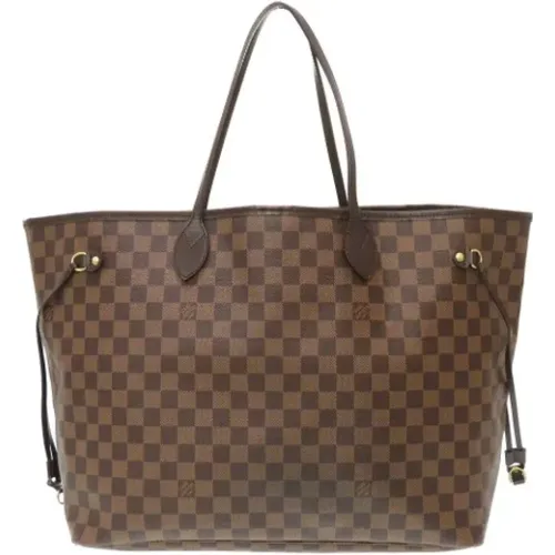 Pre-owned Tote Bags, female, , Size: ONE SIZE Pre-owned Canvas shoulder-bags - Louis Vuitton Vintage - Modalova