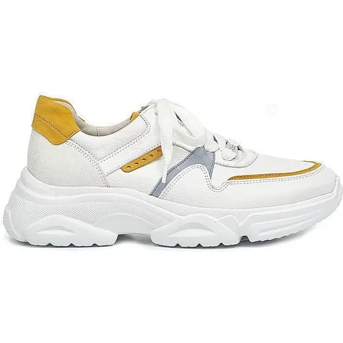 Damen Weißer Mango Combi Sneaker , Damen, Größe: 41 EU - Gabor - Modalova