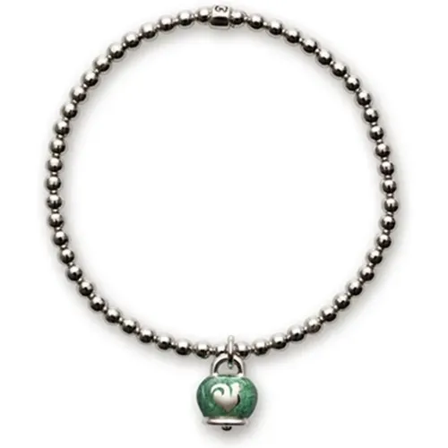Et Voilà Silver Bell Bracelet , female, Sizes: M - Chantecler - Modalova