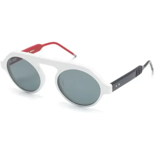 Sunglasses, unisex, , Size: S/M Round Sunglasses - Thom Browne - Modalova