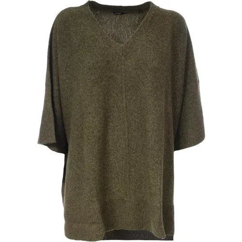 Asymmetric Wool Sweater , female, Sizes: S - Aspesi - Modalova