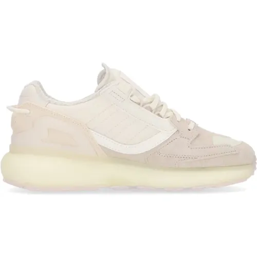 Boost W Low Sneaker Off White/Pink , female, Sizes: 6 1/3 UK, 7 2/3 UK, 5 2/3 UK, 3 UK, 3 2/3 UK, 7 UK, 4 1/3 UK, 5 UK - Adidas - Modalova