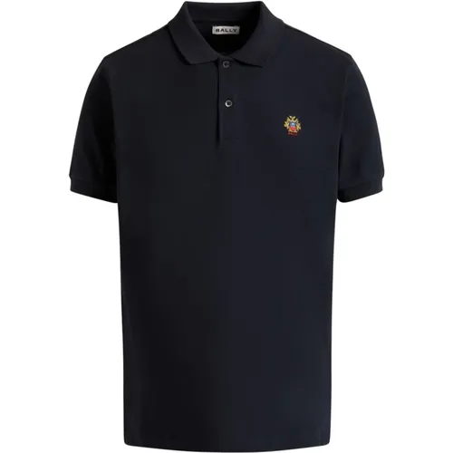 Polo Shirts, male, , Size: 2XL Polo Shirt Embroidered Logo - Bally - Modalova