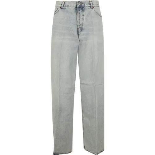 Blaue Gerades Jeans , Herren, Größe: W27 - Haikure - Modalova