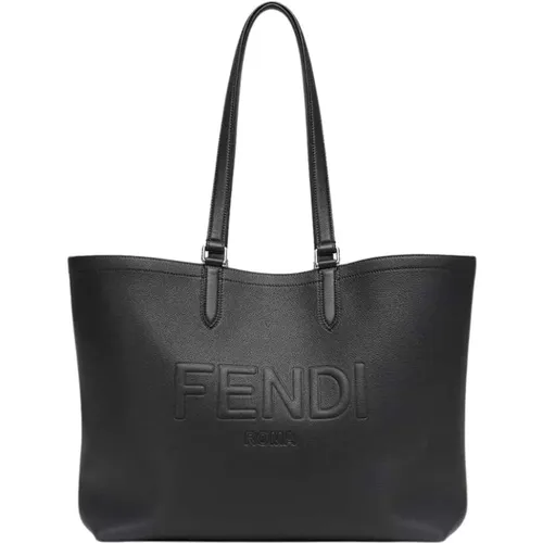 Tote Bags, male, , Size: ONE SIZE Stylish Go To Shopper Bag - Fendi - Modalova