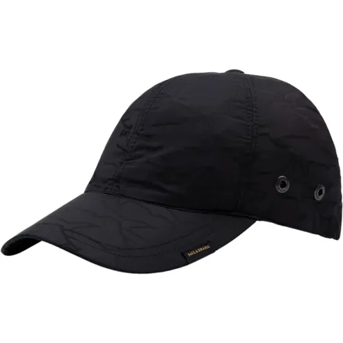 Caps, male, , Size: 62 CM Polyester Regular Fit Cap - PAUL & SHARK - Modalova