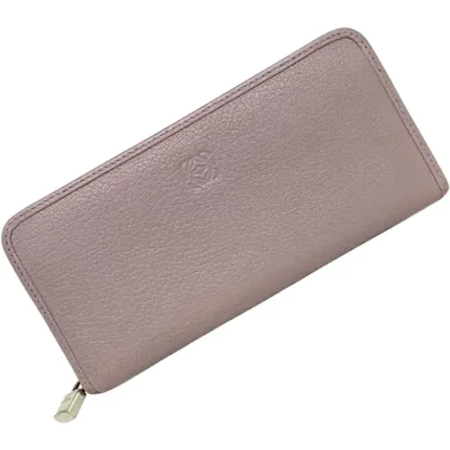 Pre-owned Wallets, female, , Size: ONE SIZE Pre-owned Leather wallets - Loewe Pre-owned - Modalova