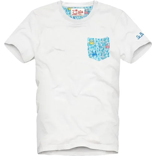 T-shirts and Polos , male, Sizes: 2XL, S, L, M - MC2 Saint Barth - Modalova
