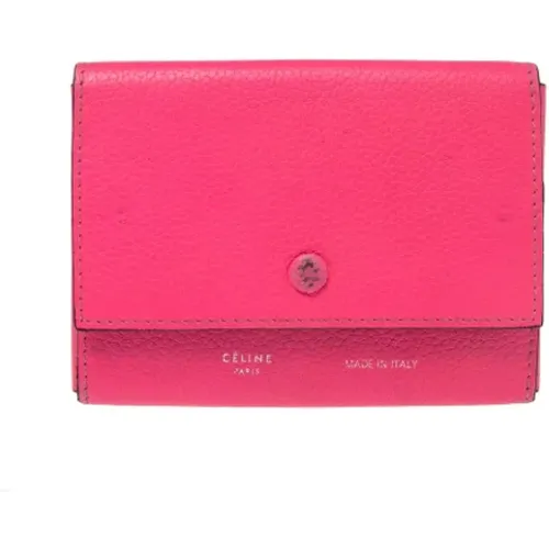 Pre-owned Wallets, female, , Size: ONE SIZE Pre-owned Leather celine-bags - Celine Vintage - Modalova