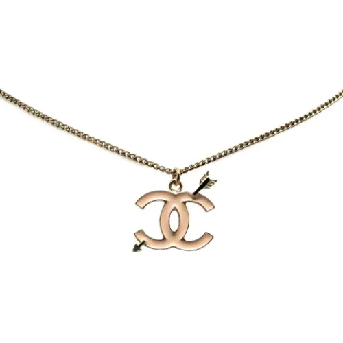 Pre-owned Jewellery, female, , Size: ONE SIZE Pre-owned Metal necklaces - Chanel Vintage - Modalova