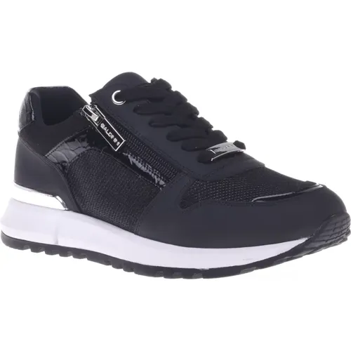 Sneaker in nappa leather and fabric , Damen, Größe: 35 EU - Baldinini - Modalova