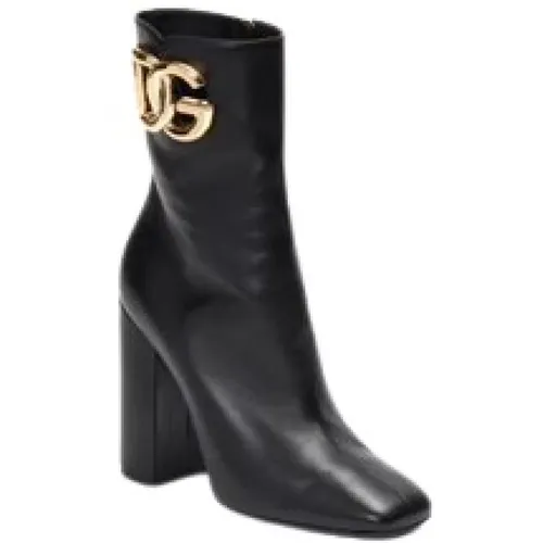 Boots by Dolce Gabbana , female, Sizes: 4 UK, 4 1/2 UK, 3 UK, 5 1/2 UK, 6 UK, 5 UK - Dolce & Gabbana - Modalova