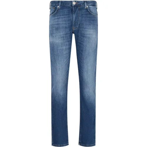 Modern Fit Skinny Jeans , Herren, Größe: W30 - Emporio Armani - Modalova