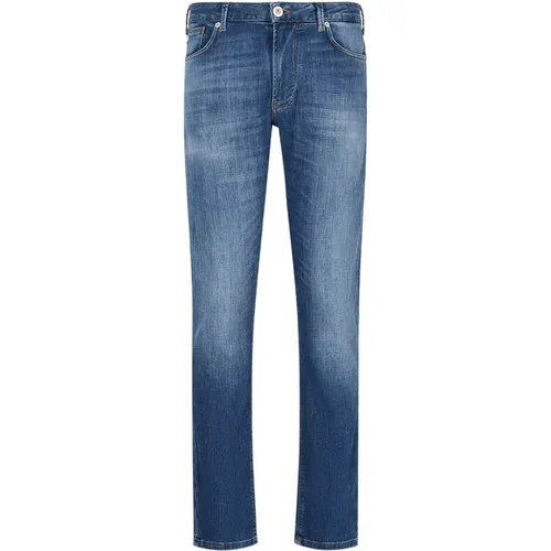 Modern Fit Skinny Jeans , Herren, Größe: W38 - Emporio Armani - Modalova