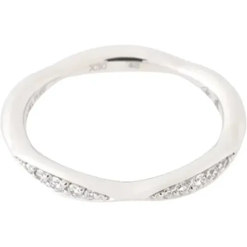 Pre-owned Platinum rings , female, Sizes: ONE SIZE - Chanel Vintage - Modalova