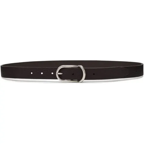 Dark Leather Belts , male, Sizes: 100 CM, 105 CM - BRUNELLO CUCINELLI - Modalova
