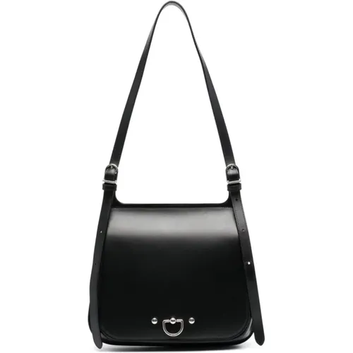 Smooth Leather Shoulder Bag , female, Sizes: ONE SIZE - Durazzi Milano - Modalova