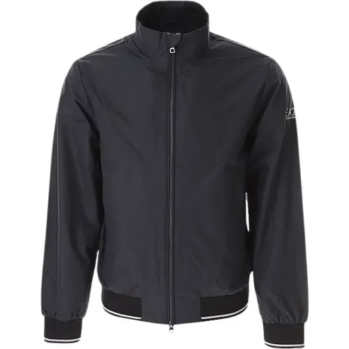 Men's Clothing Outerwear Navy Ss24 , male, Sizes: 3XL, M - Emporio Armani EA7 - Modalova