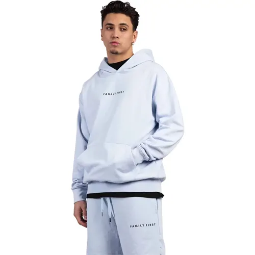 Hoodies, male, , Size: XL Box Logo Hoodie - Family First - Modalova