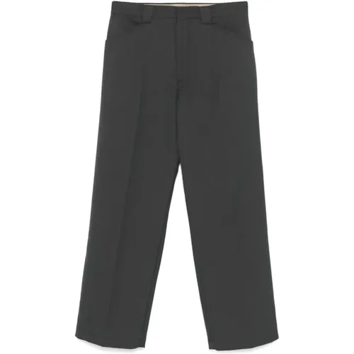 Dunkelgraue Straight Pants Lemaire - Lemaire - Modalova