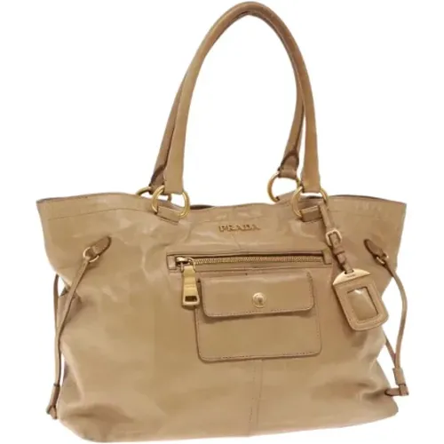 Pre-owned Tote Bags, female, , Size: ONE SIZE Pre-owned Leather prada-bags - Prada Vintage - Modalova