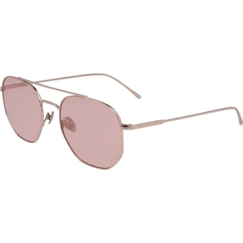 Rosa Bronze Flash Sonnenbrille - Lacoste - Modalova