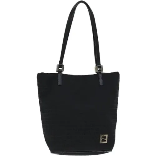 Pre-owned Tote Bags, female, , Size: ONE SIZE Pre-owned Canvas fendi-bags - Fendi Vintage - Modalova