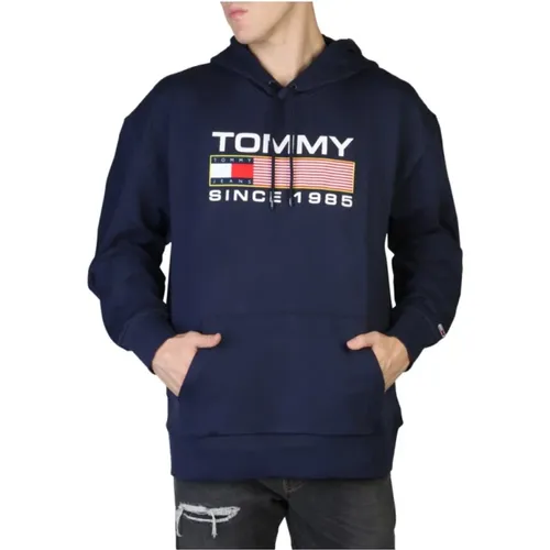 Hoodies, male, , Size: L Casual Sweatshirt - Dm0Dm15009 - Tommy Jeans - Modalova