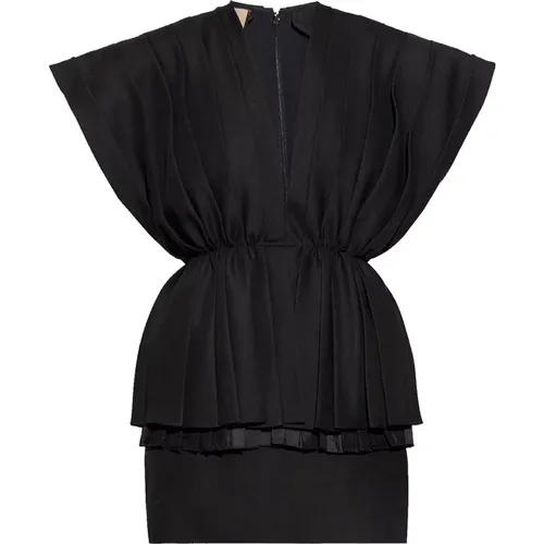 Pleated Dress , female, Sizes: XS, S - Gucci - Modalova