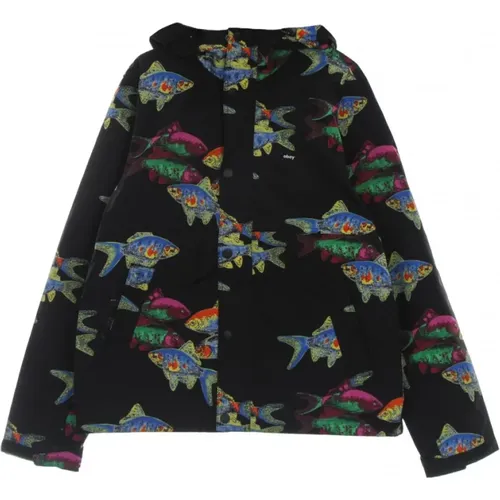 Zip-throughs, female, , Size: S Jacket - Obey - Modalova