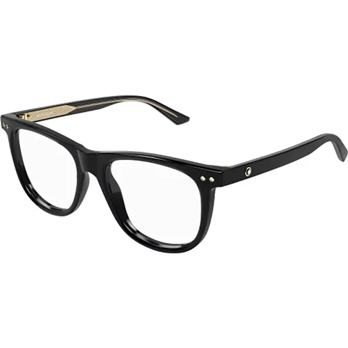 Glasses, male, , Size: 54 MM Optical Frames for Men - Montblanc - Modalova