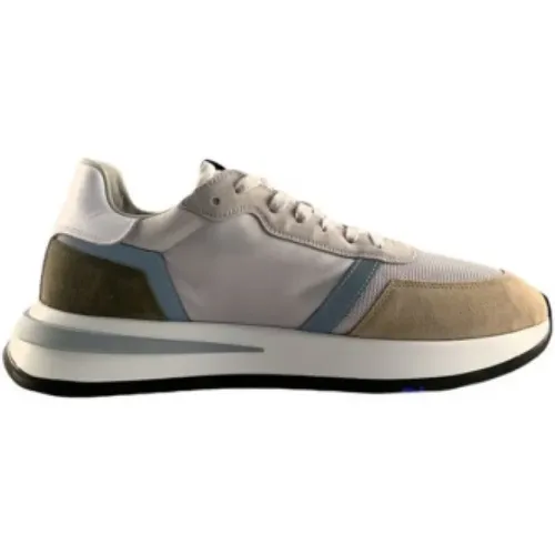 Sneakers, male, , Size: 7 US Tropez 2.1 Low Man Sneaker - Size 43, Color: Mondial Gris - Philippe Model - Modalova