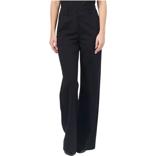 Trousers with Palazzo Fit , female, Sizes: S, L, M, XS - PATRIZIA PEPE - Modalova