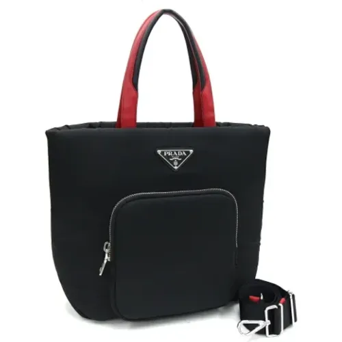 Pre-owned Tote Bags, female, , Size: ONE SIZE Pre-owned Leather prada-bags - Prada Vintage - Modalova