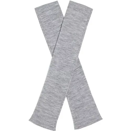 Grey Melange Wool Arm Warmers , female, Sizes: ONE SIZE - Bitte Kai Rand - Modalova