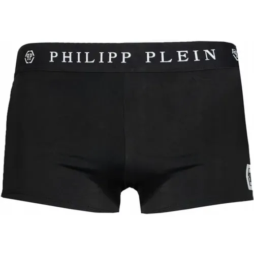 Beachwear, male, , Size: 2XL Elegant Mens Boxer Swim Shorts - Philipp Plein - Modalova