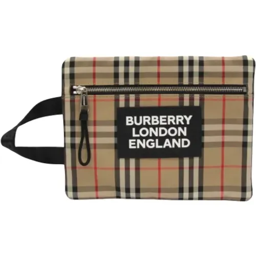 Pre-owned Canvas totes , female, Sizes: ONE SIZE - Burberry Vintage - Modalova