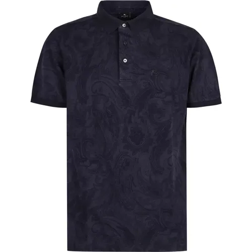 Polo-Shirt aus Baumwolle mit Paisley-Motiv - ETRO - Modalova