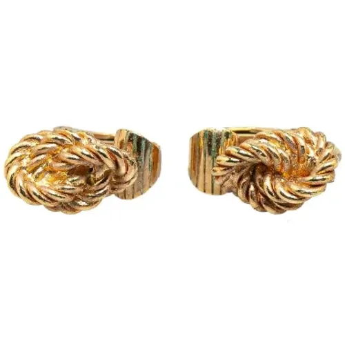 Pre-owned Jewellery, female, , Size: ONE SIZE Pre-owned Metal earrings - Dior Vintage - Modalova