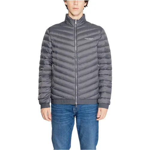 Winter Jackets, male, , Size: S Winter Down Jacket Men's Collection - Armani Exchange - Modalova